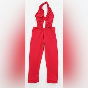 2nd Skin Red Unitard